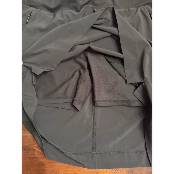 Athleta Women's Active Skort Skirt Stretch Black Size 14 Tall Pockets Pull On - Picture 4 of 11